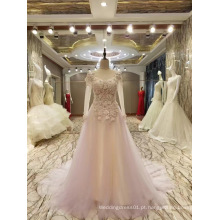 New Arrival 2017 Multi-Color Marriage Pale Pink Wedding Dresses